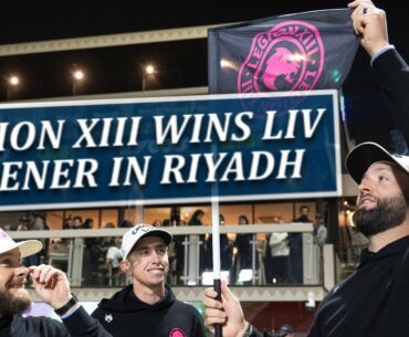 Captain Jon Rahm Speaks After Legion XIII's Win In 2025 LIV Opener