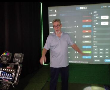 Square Golf Driving Range Data | Blue Collar Golf Sim Updates | Chill and Play with Spike