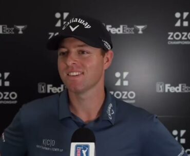 Max Greyserman Saturday Flash Interview 2024 ZOZO CHAMPIONSHIP © PGA Tour