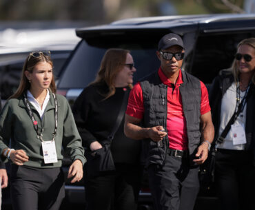 Kai Trump Tiger Woods