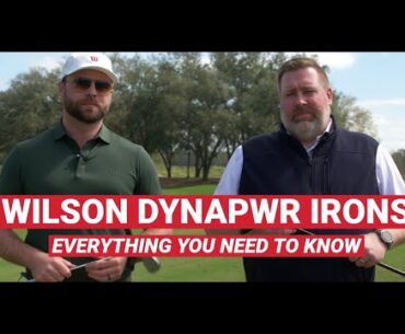 ULTIMATE DISTANCE & FORGIVENESS: Wilson Golf's NEW DYNAPWR Irons