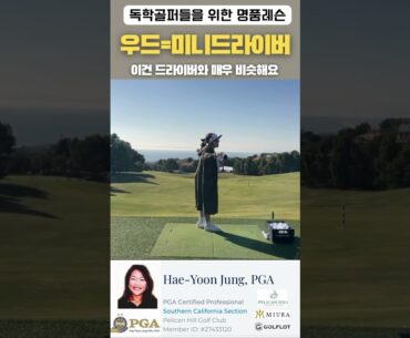 [정쌤의 골프레쓴] 우드를 드라이버라고 생각하고 치셔야해요  #pgaclassa #pelicanhill #golfswing #golftips #pelicanhill