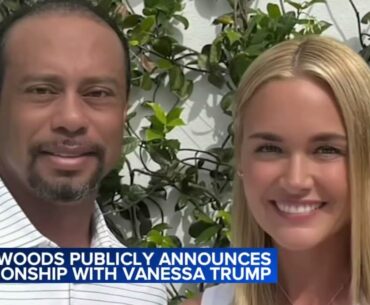 Tiger Woods confirms relationship with Vanessa Trump on social media