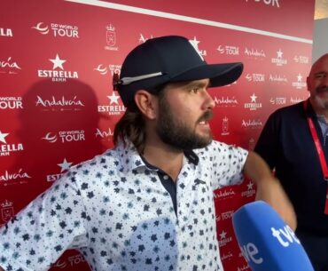 Ángel Hidalgo Friday Day 2 Estrella Damm Andalucía Masters