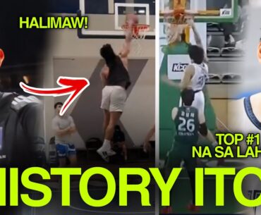GUMAWA NANAMAN NG HISTORY! si Thirdy Ravena! Halimaw! Kevin Quiambao NUMBER #1 NA sa KOREA!