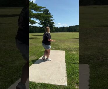 Disc Golfing in Little Falls, MN