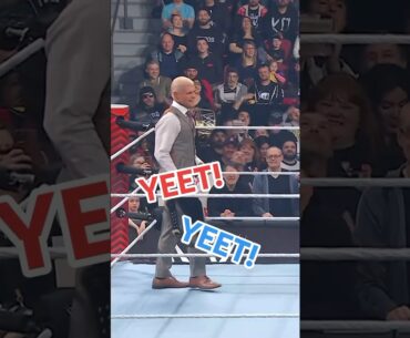 Until they YEET again 💀 #WWERaw