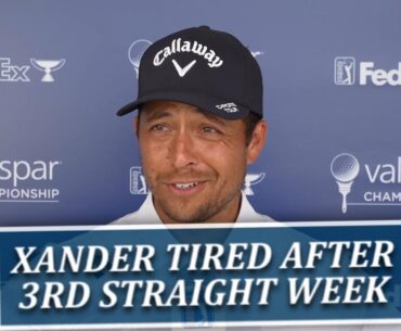 Xander Schauffele Tired After 3rd Straight Week Grinding