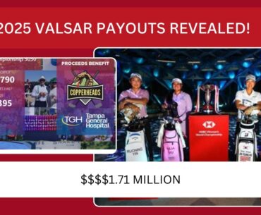 2025 Valspar Championship Prize Money REVEALED: How Much EVERY Golfer Earned! 💰