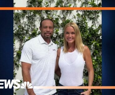 Tiger Woods confirms his relationship with Vanessa Trump