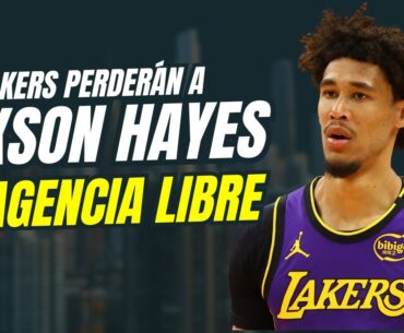 Jaxson Hayes probará agencia libre ¿Se va de los Lakers?