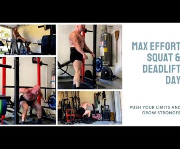 Dadbod To Daddy Training Max Effort Squat & Deadlift Day - 3-25-2025!