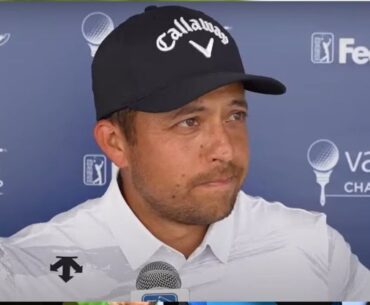 Xander Schauffele lets out frustration as Tommy Fleetwood stuck in hole after winning £20m
