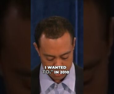 Tiger Woods' Apology: A Journey Through Infidelity #tigerwoods #celebrity #elinnordegren
