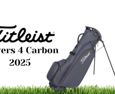 NEW 2025 Titleist Players 4 CARBON Golf Bag