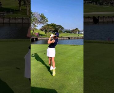 Anne Van Dam #golf #golfswing #shorts