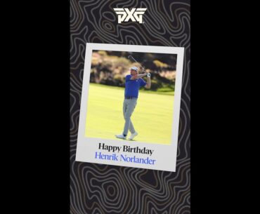 Happy Birthday, Henrik Norlander! 🎂 | PXG #shorts
