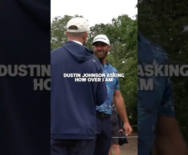 ASH VS DUSTIN JOHNSON #golf #viral
