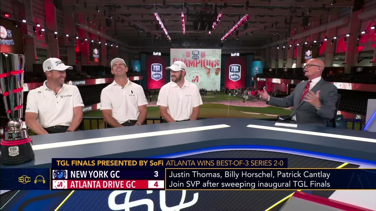 Atlanta Drive GC react to winning the FIRST TGL Finals: It got more competitive each week! – Cantlay Atlanta Drive GC react to winning the FIRST TGL Finals: It got more competitive each week! - Cantlay