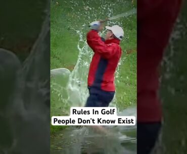 Rules In Golf You Didn't Know Exist
