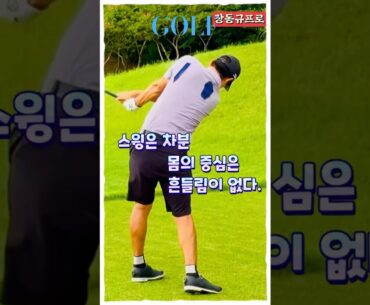 장동규프로, 다이나믹한 우드 파워 스윙