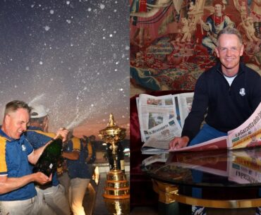 2025 European Ryder Cup Captain Luke Donald Interview