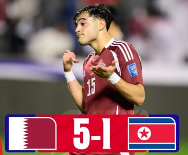 Maroons stay in the race! | Qatar - DPR Korea | Highlights #AsianQualifiers - Road To 26