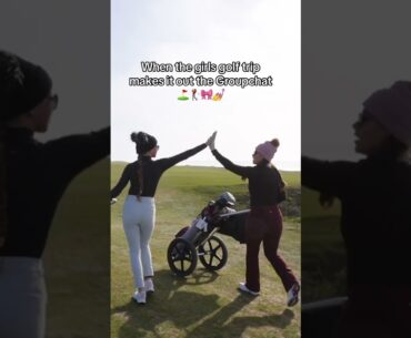 Golf trips are the best #golftravel #golfcoursereview #golfgirls