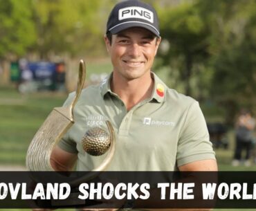 Viktor Hovland Shocks the Field! 🏆 Winning the 2025 Valspar Championship in Stunning Fashion!