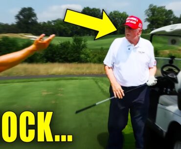 TRUMP SUFFERS GOLF COURSE MELTDOWN!