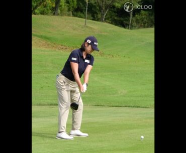 Minyoung Lee , very stable tee-shot