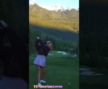 Golf Swing #golf  #golfgirl #golfswing #trending #youtubeshorts
