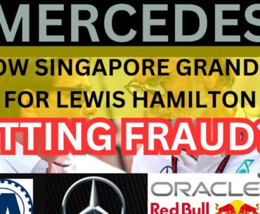 SINGAPORE GRAND PRIX BETTING FRAUD?? #singaporegrandprix #lewishamilton #Fraud #formula1