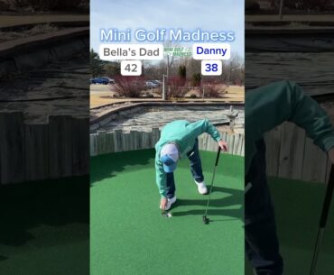 Mini Golf Madness Semi-Final | 2. Bella’s Dad vs 6. Danny (Holes 17-18) #minigolf