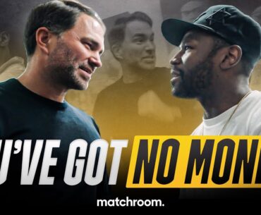 Eddie Hearn Gets Trolled By Floyd Mayweather & Terence Crawford In Las Vegas