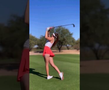 Claire Bear #golf #golfswing #shorts