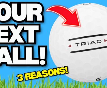 3 REASONS To Play The Wilson Triad Golf Ball! (NEW 2025 Version!)