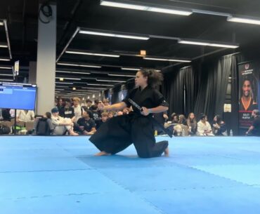 Haley Glass Women's Traditional Weapons Overall Grand Championship - AKA Warrior Cup 2025
