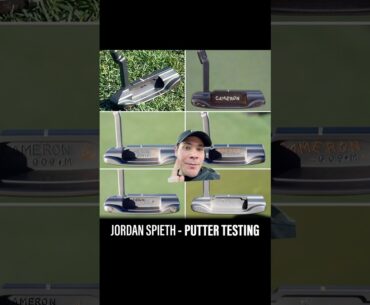 Jordan Spieth’s Putter Palooza #scottycameron #themasters