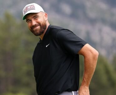 Travis Kelce's Playful Golf Day with Patrick Mahomes | Fun Moments at Pinehurst