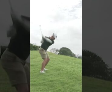 Brandon Stone Iron Swing Rough 2025 #dpworldtour #brandonstone  #golfswing #golftechnique