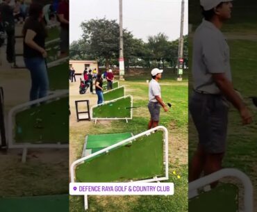 Defence Raya Golf Resort | Golf Range | SabuuTV | Golf ⛳️. #golf #viralvideo #shorts