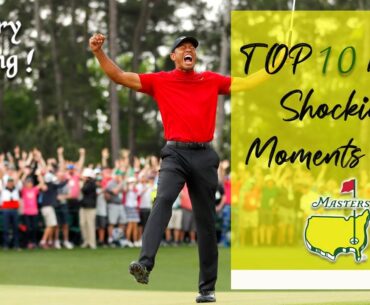 The 10 MOST SHOCKING Moments in Masters History