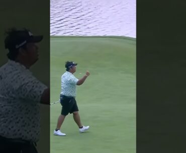 INCREDIBLE two hole finish 💪