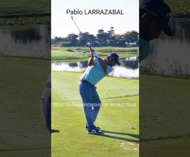 파블로 라라자발(ESP) 아이언 티샷의 강력한 임팩트  #golf #골프스타 #골프 #아름다운골프장 #골프스윙 #golfswing #골프레슨