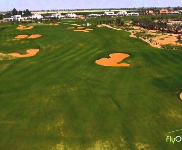 Al Maaden Golf Resorts - drone aerial video - Al Maaden - Hole#13