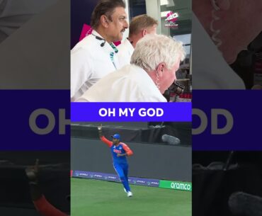 Another iconic Ian Smith call 🗣️🎤 #CricketShorts #YTShorts