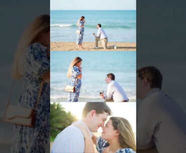 Sunset Marriage Proposal at Wyndham Grand Rio Mar Resort, Puerto Rico