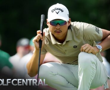 Min Woo Lee takes control of The Houston Open in 'wild' turn of events | Golf Central | Golf Channel