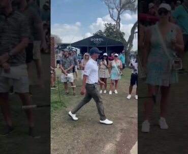 Adam Scott walking to 15 at the Arnold Palmer Invitational 2025 #orlando #arnoldpalmerinvitational